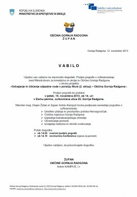 Podpis sofin. pogodb Odvajanje in čiščenje odpadne vode G.Radgona-15.11.2013.jpg