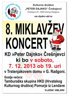Plakat-8. Miklavžev koncert-7.12.2013.jpg