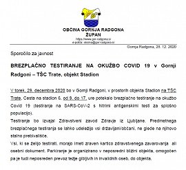 SPJ-Brezplačno testiranje na okužbo Covid 19 v Gornji Radgoni-dec2020
