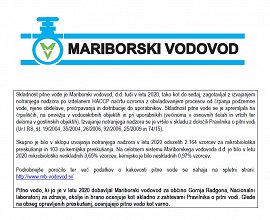 MBVodovod-Poročilo za leto 2020 - Gornja Radgona