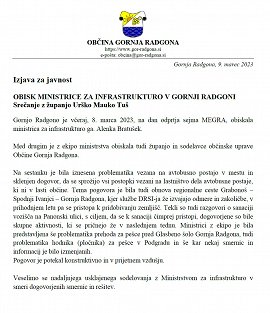 Izjava OGR za javnost-obisk ministrice Bratušek 8. marec-09.03.2023